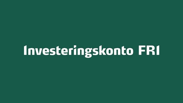 Billede af: Logo for investeringskonto fri